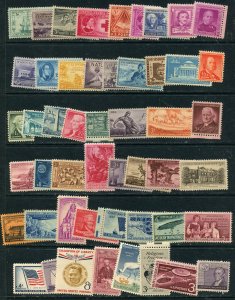 Early US MINT Mostly 3 centers 50 Different ⭐⭐⭐⭐⭐⭐