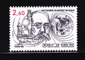 France 1845 Set MNH TB Bacillus, Dr. Robert Koch