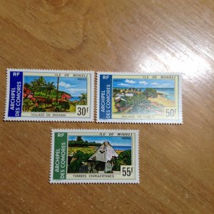 Comoro Islands  # 127-29  MNH