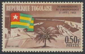 Togo  SC# 448 MH   Independence Anniv     see details & scans