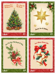 Nevis 2018 - Christmas Carols - Set of 4 Stamps - Scott #1972-75 - MNH