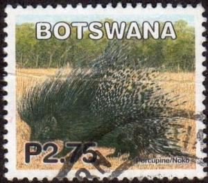 Botswana 752 - Used - 2.75p Porcupine (2002) (cv $1.50)