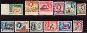 $Southern Rhodesia Sc#81-92 M/NH/VF, partial set, Cv. $54