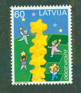 Latvia 504 MNH CV $5.00 BIN $2.50