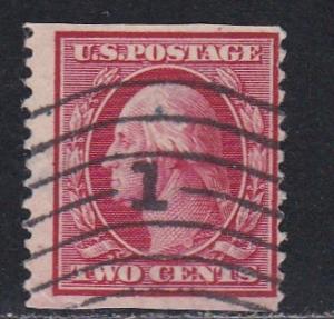 United States # 353, George Washington, Used, perf 12, 1/3 Cat.