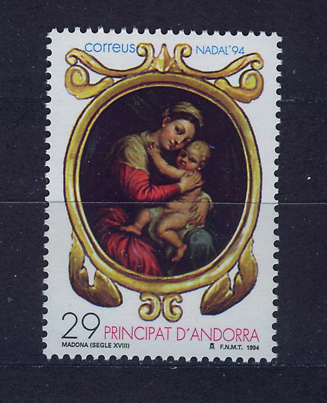 ANDORRA SPANISH 1994 MNH SC.231 Christmas