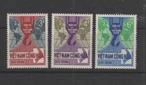 Vietnam (South)  #278-80  (1966 Free World Help set) VFMNH CV $1.60