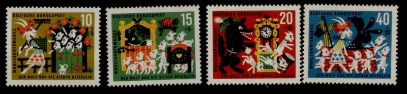 Germany B392-5 MNH Fairy Tale, The Wolf & The Seven Kids