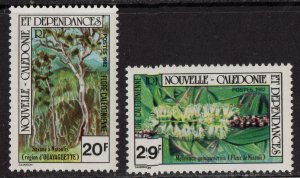 Thematic stamps NEW CALEDONIA 1982 FLORA 678/9 mint