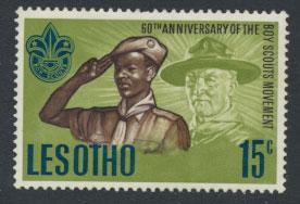 Lesotho  SG 144    Mint Hinged  Scouts