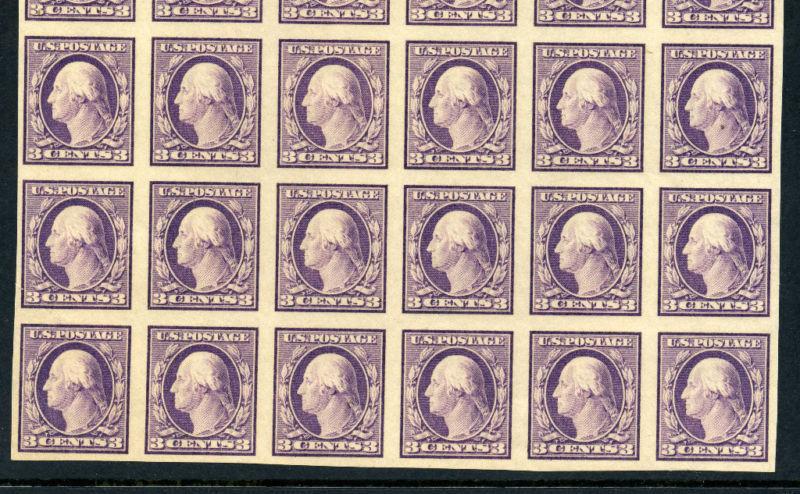 Scott #483 Washington Imperf Block of 54 NH (#483-34)