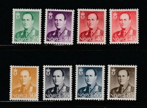 Norway 360-361, 362-366, 368 MH King Olav V