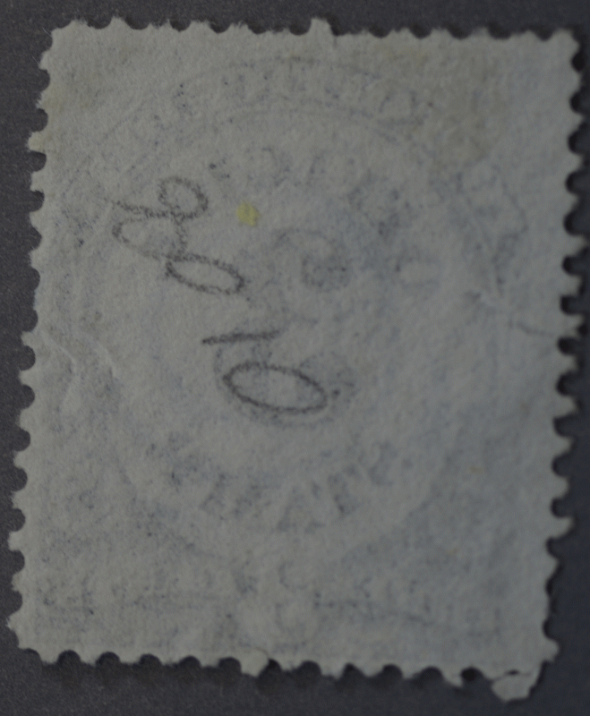 United States #O49 Post Office Used Blue Bullseye Cancel