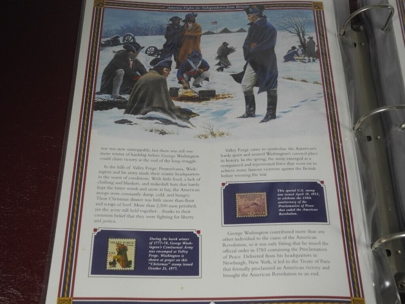 US, WW, Events in American History & other MINT NH Stamps in panels by PCS
