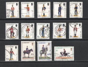 Great Britain - Guernsey #95-6,98-102,102A, 104A, 106-110 VF, Used ....  2600061