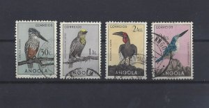 ANGOLA 1951 USED nice set BIRDS Sc#337-8, 340,349 YT#332-3,35,44 SG#462-3,65,74