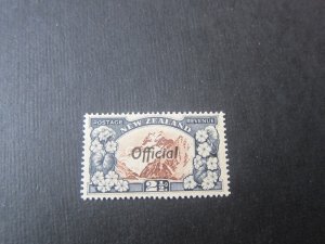 New Zealand 1938 SG O124 P13-14X13.5 MH