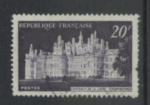 France 678  F-VF Used pulled perf (2)