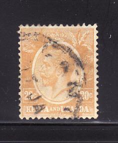 Kenya, Uganda, Tanzania 25 U King George V (D)