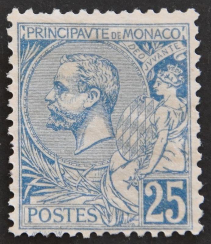 DYNAMITE Stamps: Monaco Scott #21 – UNUSED