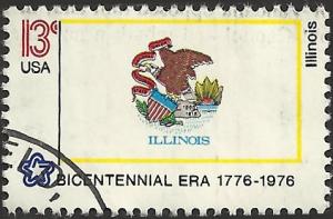 # 1653 USED STATE FLAG ILLINOIS