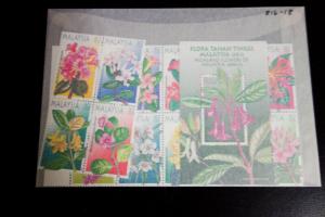 Malaysia Stamp S/S all Identified Selection of Modern Mint NH