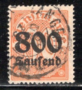 Germany Reich Scott # O33, used, exp h/s