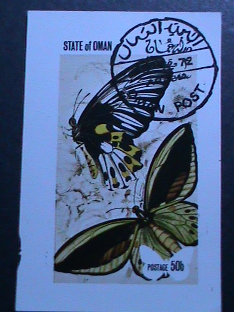 ​STATE OF OMAN-1976-BICENTENARY OF AMERICAN REVOLUTION- IMPERF-CTO-S/S VF