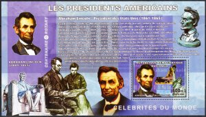 Congo 2006 Presidents of USA A. Lincoln S/S MNH