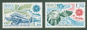 France 1646-7 MNH BIN $1.75
