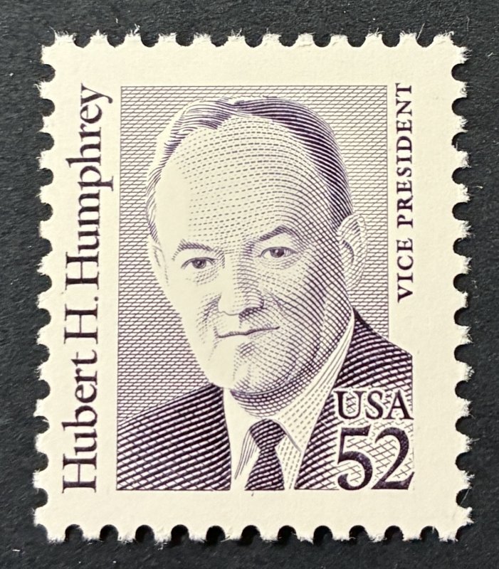 U.S. 1991 #2189, Hubert H. Humphrey, MNH.