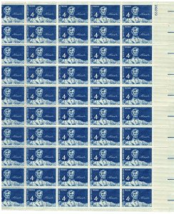 #1116 – 1959 4¢ Statue of Lincoln – MNH OG Sheet