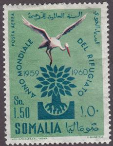 Somalia C67 World Refugee Year 1960