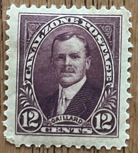 Canal Zone #109 *MH DG* PM Single Col David du Bose Gaillard SCV $.75 L48