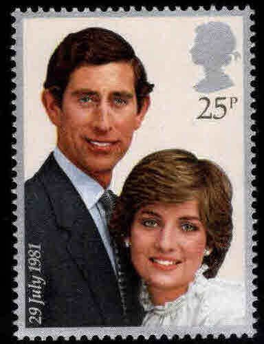 Great Britain Scott 951 MNH** Prince Charles and Lady Diana stamp