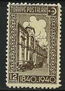 Turkey  # 862, Mint Hinge remain