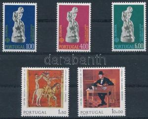 Portugal stamp 1974-75 Europa CEPT Sculptures& paintings 2 diff set MNH WS233180