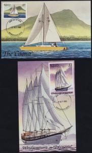 Nevis 114-7 on Maxi Cards - Sailing Ships