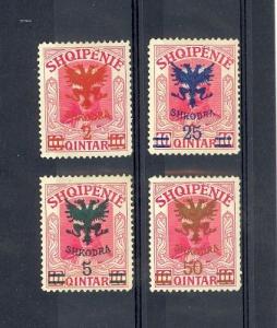 Albania Scott 125-128     [ID#432028]