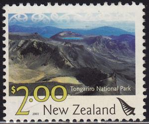 New Zealand - 2003 - Scott #1864 - used - Tongariro Park