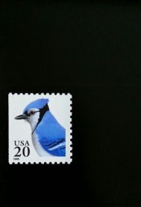 1995 20c Blue Jay, Booklet Single Scott 2483 Mint F/VF NH