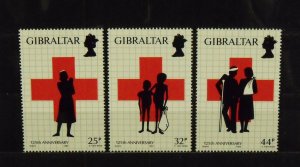 15667   GIBRALTAR   MNH # 549, 550, 551                     CV$ 4.25