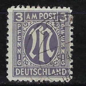 Germany AM Post Scott # 3N2, used