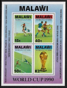 Malawi #569a MNH S/Sheet - World Cup Soccer