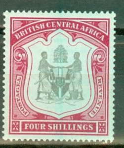 LC: British Central Africa 53 mint CV $130