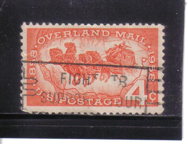 1120 - .04 Overland Mail used f-vf.