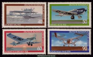 Germany Scott B558-B561 Mint never hinged.
