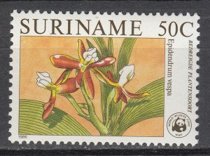 Suriname - 1986 WWF Flora 50c key stamp! Sc# 746 - MNH (7034) 