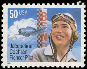 US Sc 3066 VF/MNH - 1996 50¢ Jacqueline Cochran - P.O. Fresh