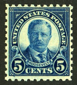 U.S. #586 MINT OG NH